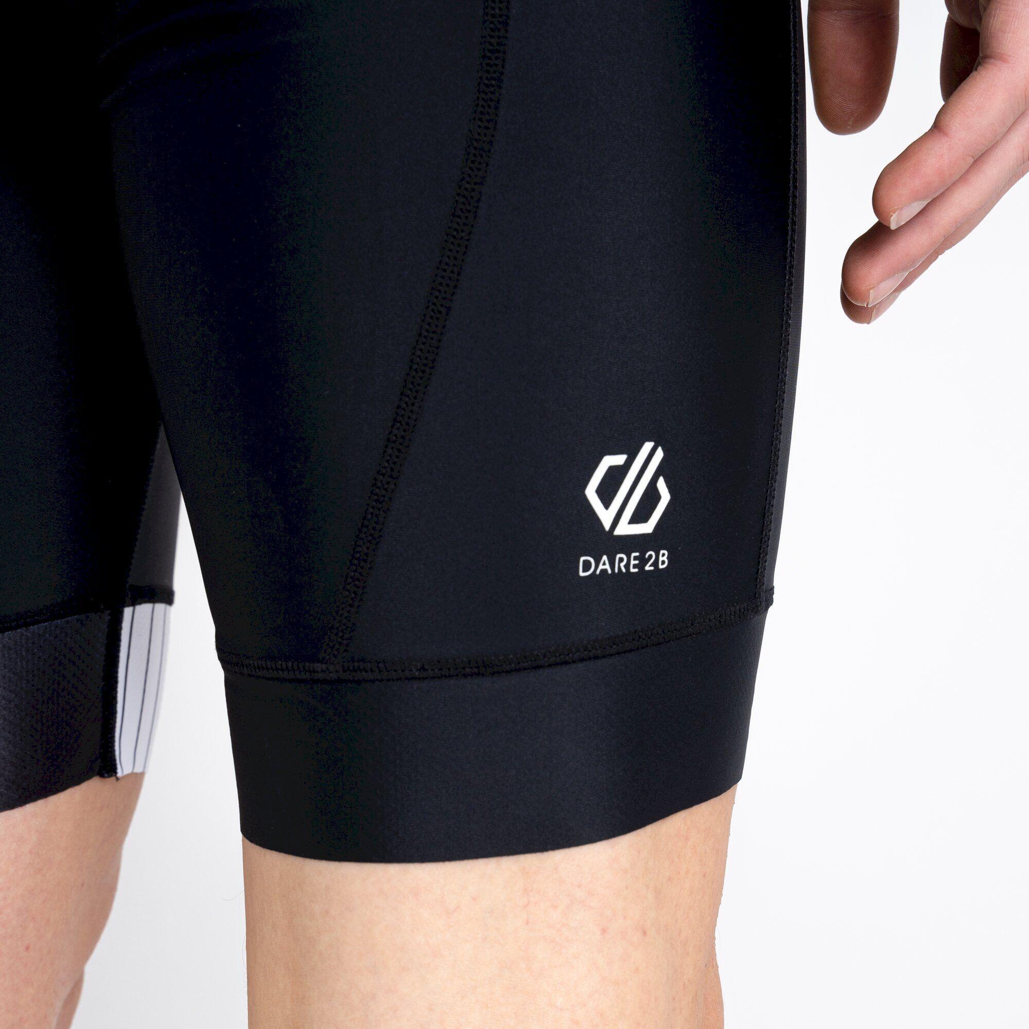 Mens Virtuous Underlined AEP Bibbed Cycling Bib Shorts (Black) 4/5