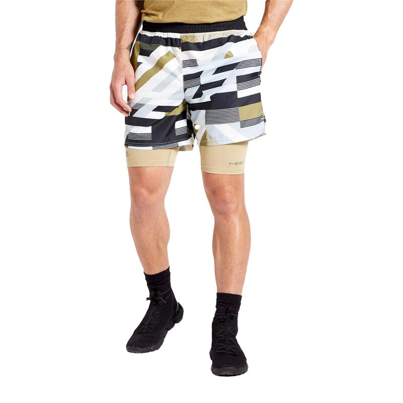 Short HENRY HOLLAND PSYCH UP Homme (Beige foncé)