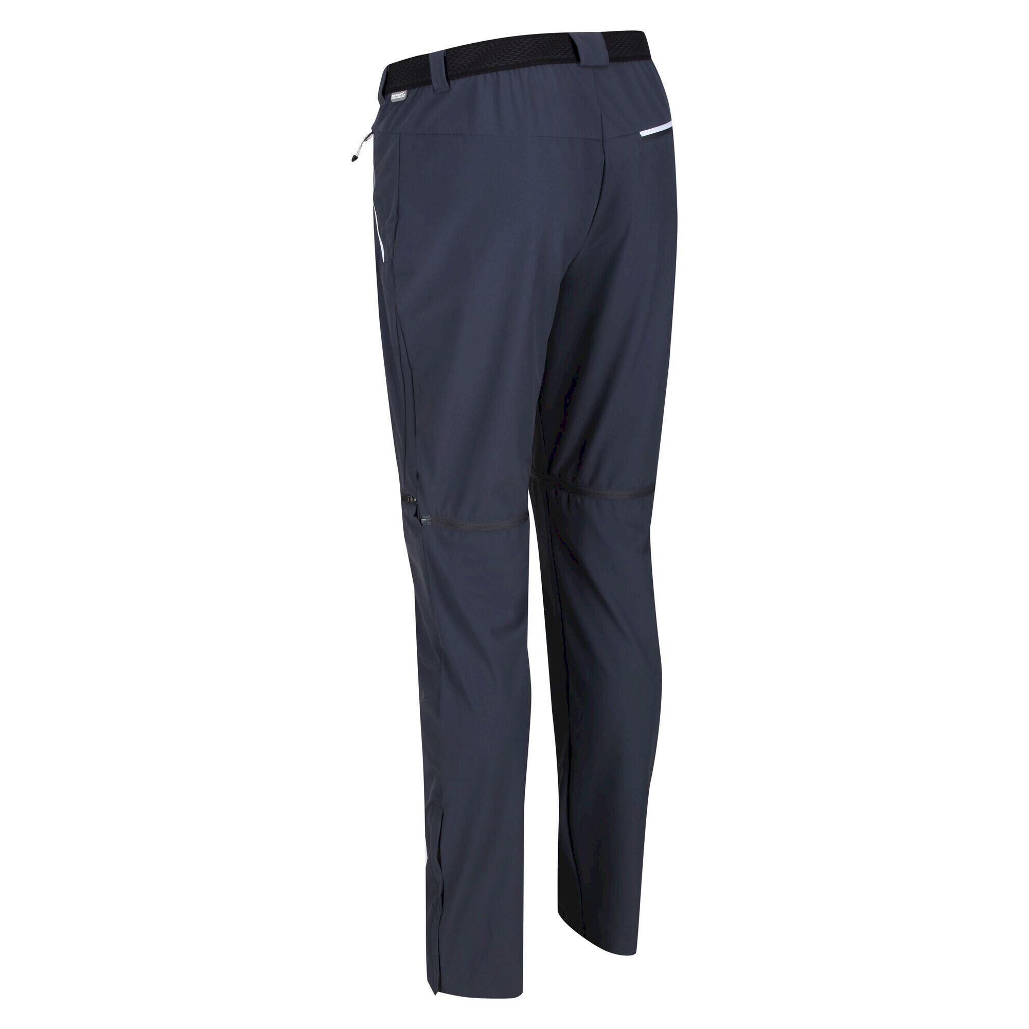 Mens Mountain ZipOff Trousers (India Grey) 4/5