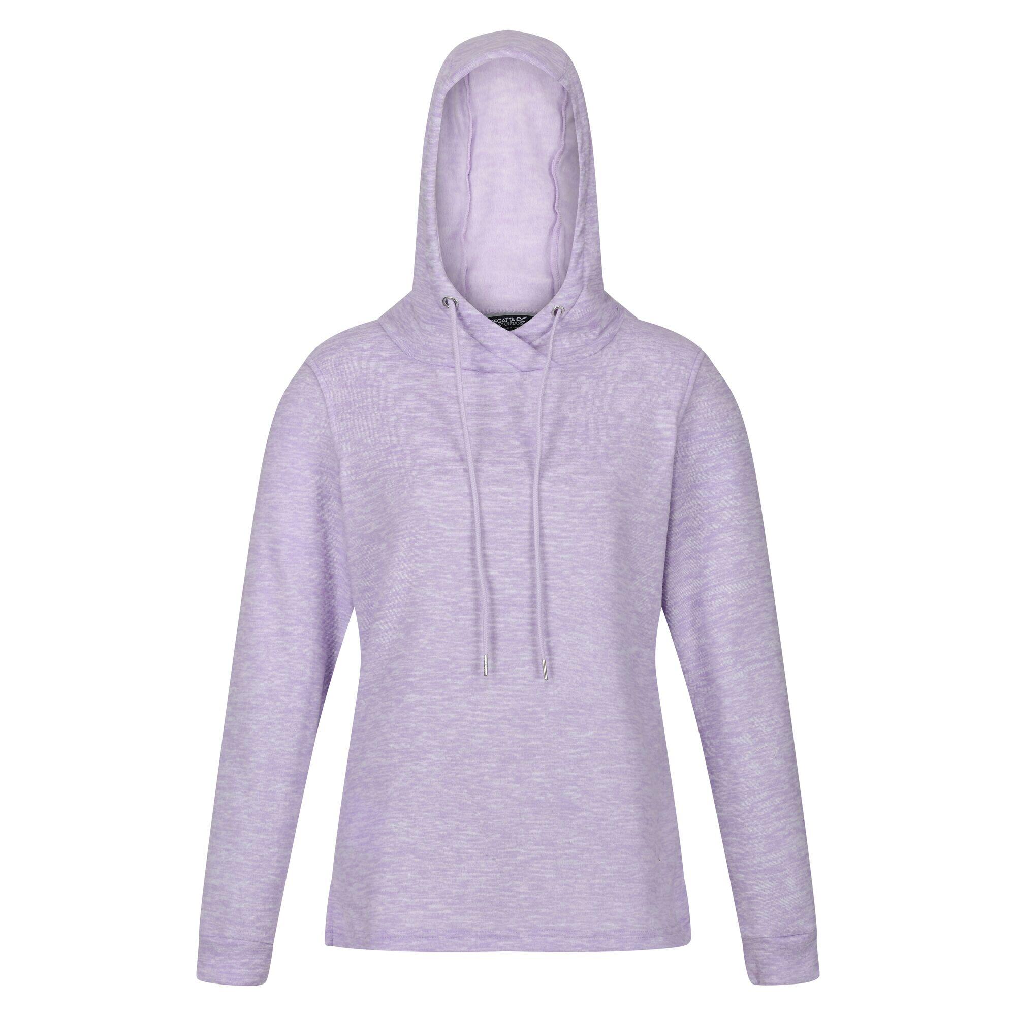 REGATTA Womens/Ladies Azaelia Marl Lightweight Hoodie (Pastel Lilac)