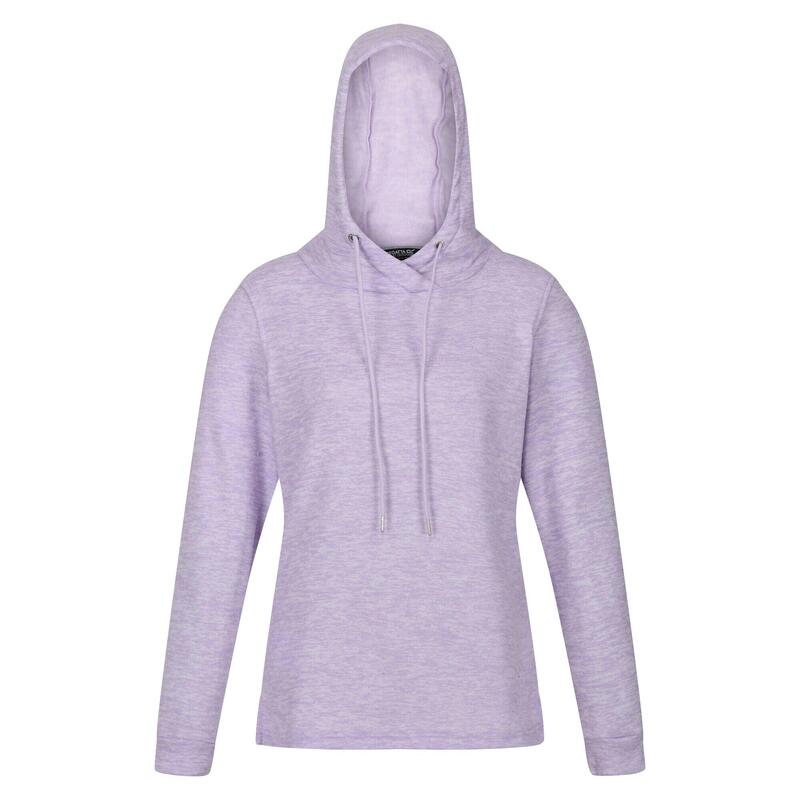 "Azaelia" Kapuzenpullover Leicht für Damen Pastell-Lila