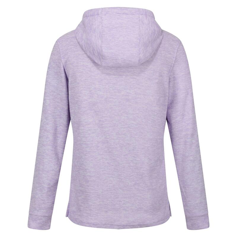 Dames Azaelia Marl Lichtgewicht Hoodie (Pastel Lila)