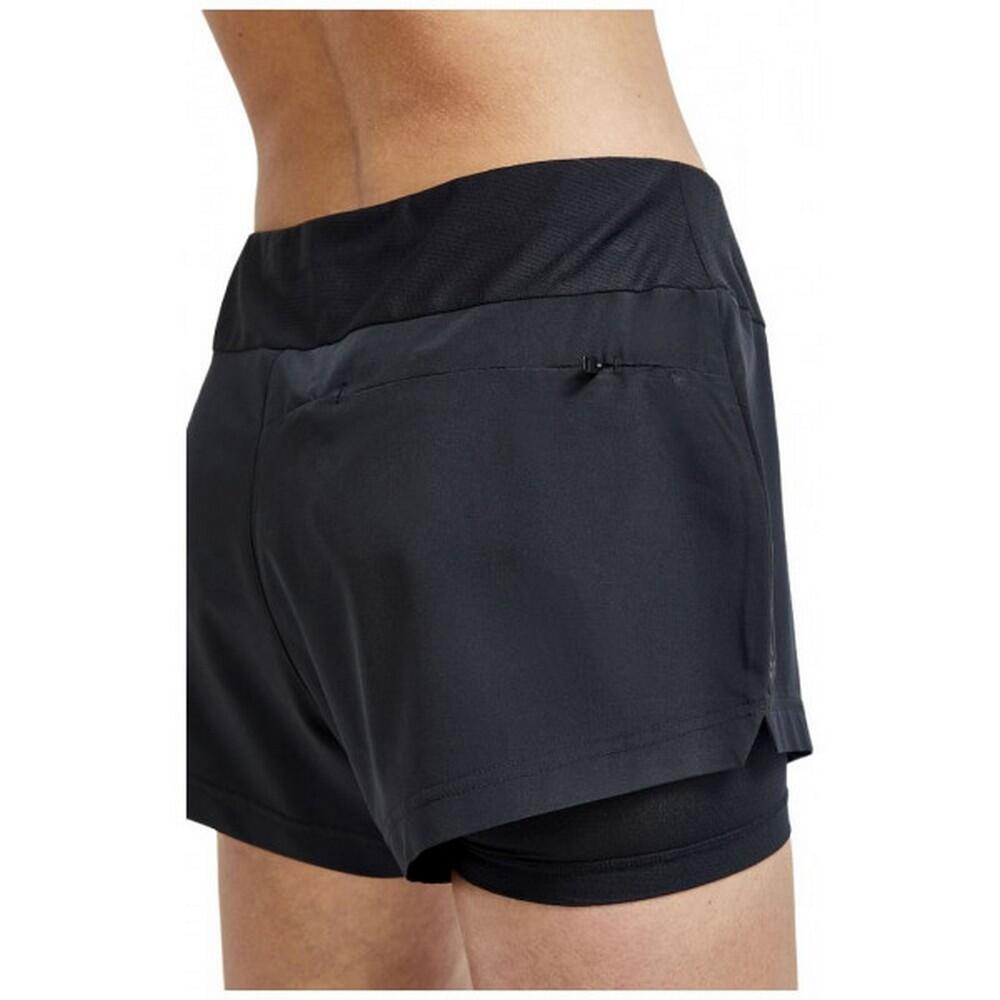 Womens/Ladies ADV Essence 2 in 1 Shorts (Black) 2/3