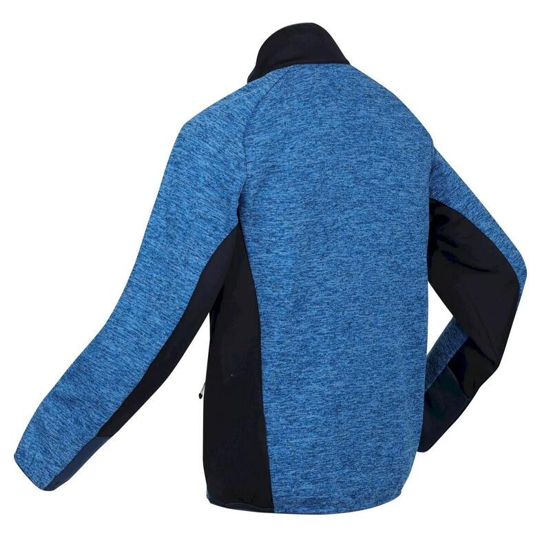 Heren Coladane IV Full Zip Fleece Jacket (Skydiver Blauw/Admiraal Blauw)