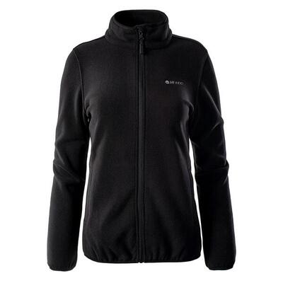 Dames lady zoe fleecejack (zwart/zwart)