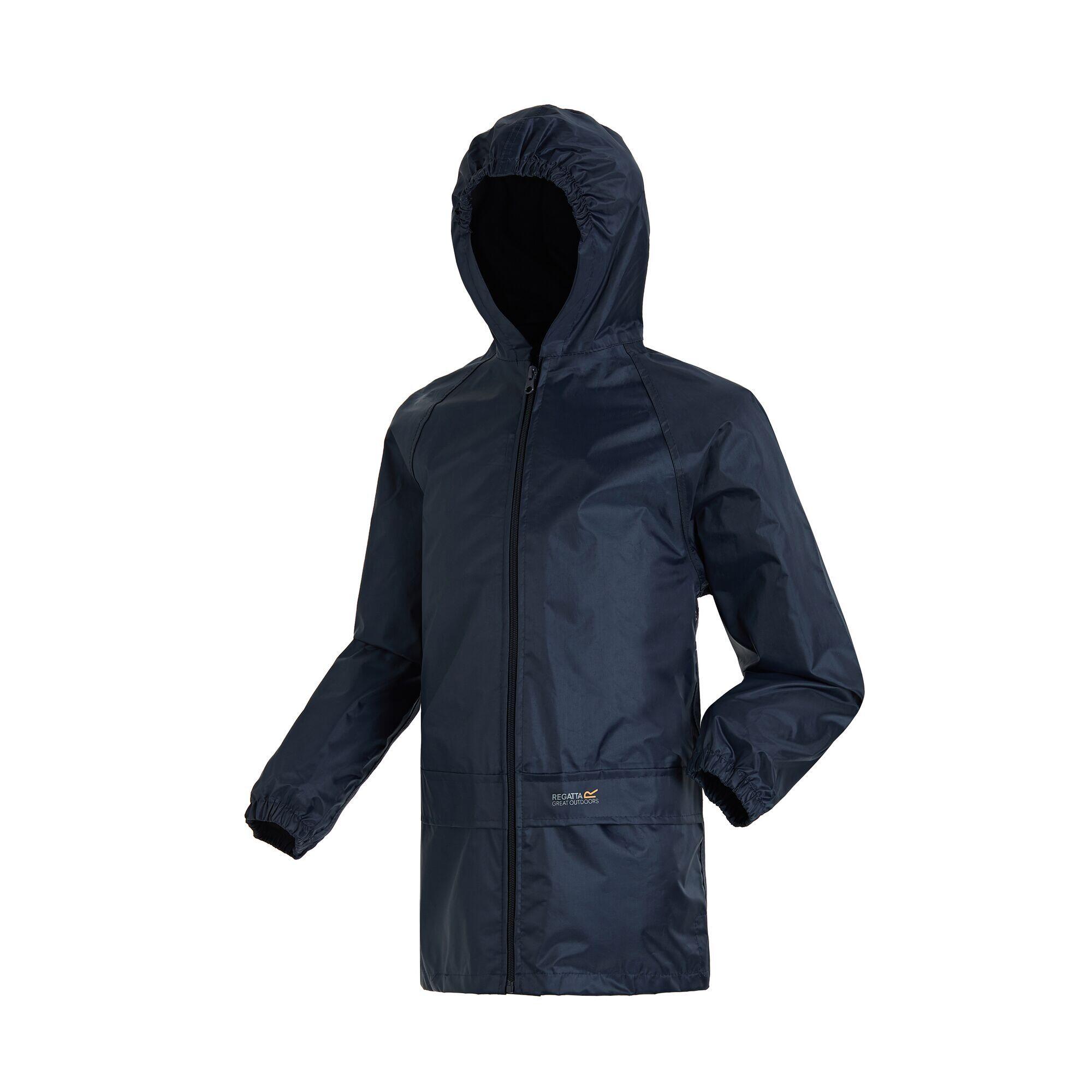 Great Outdoors Childrens/Kids Stormbreak Waterproof Jacket (Navy) 4/5