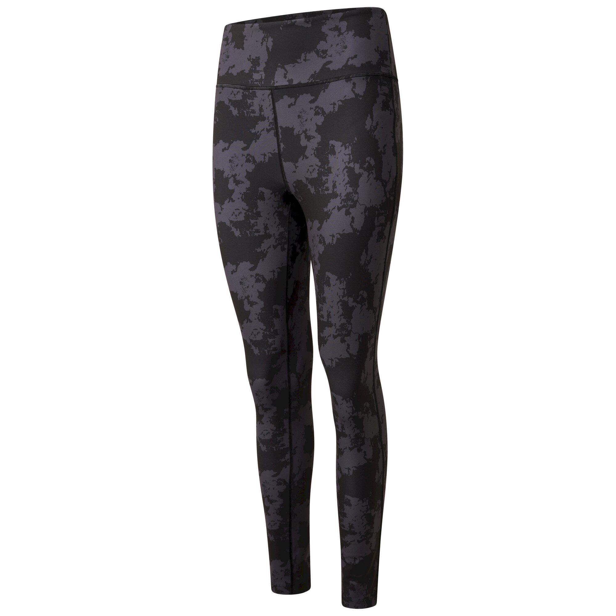 DARE 2B Womens/Ladies Influential Mirage Print Recycled Leggings (Black)