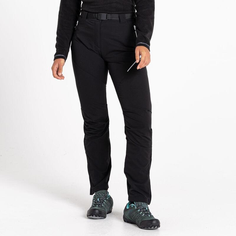 Dames Melodic Pro Stretch wandelbroek (Zwart)
