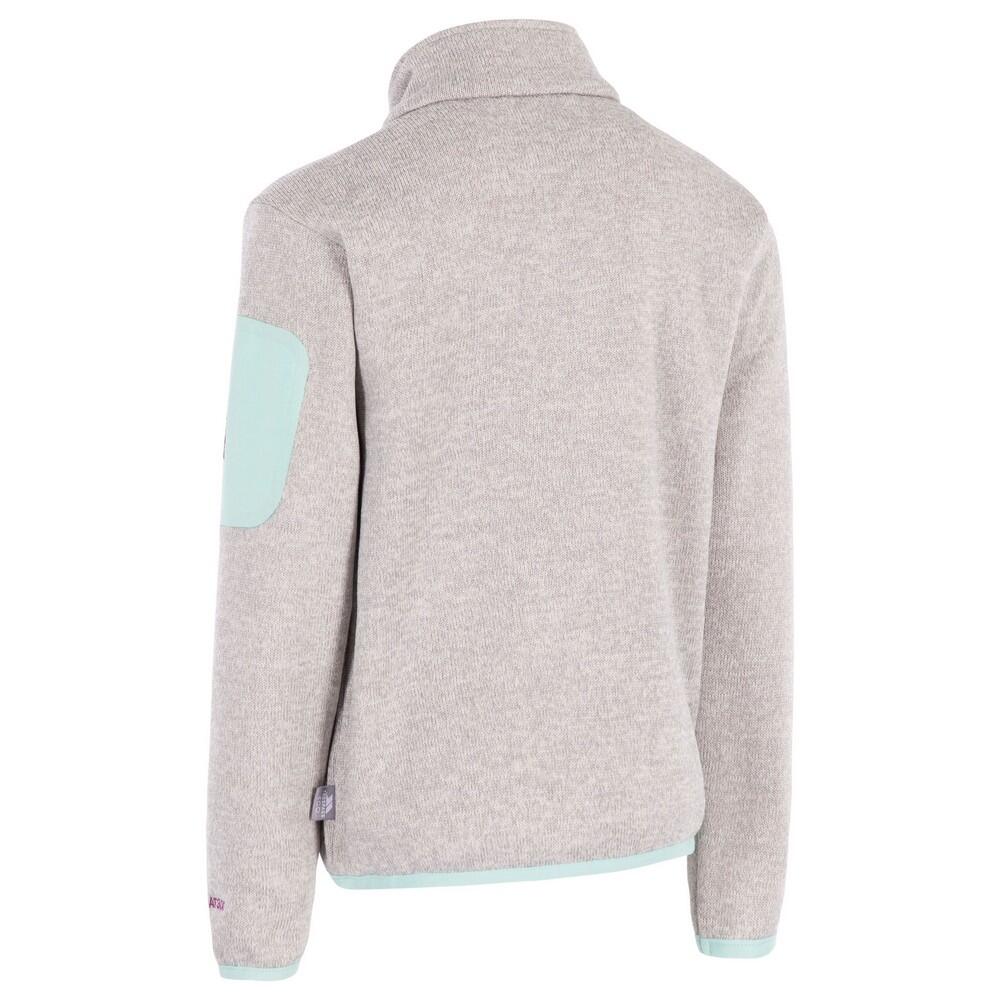 Giacca In Pile AT300 Bambini Trespass Whisk Grigio Pallido 2/4