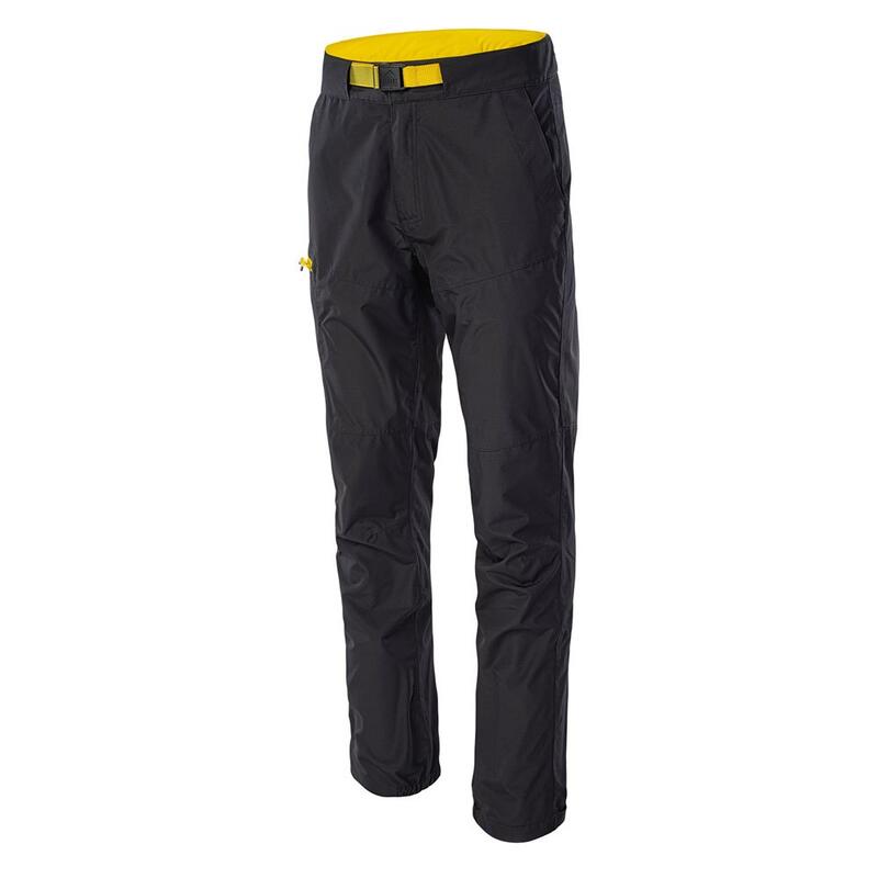 Pantalon de randonnée GARII Homme (Noir / Jaune vif)