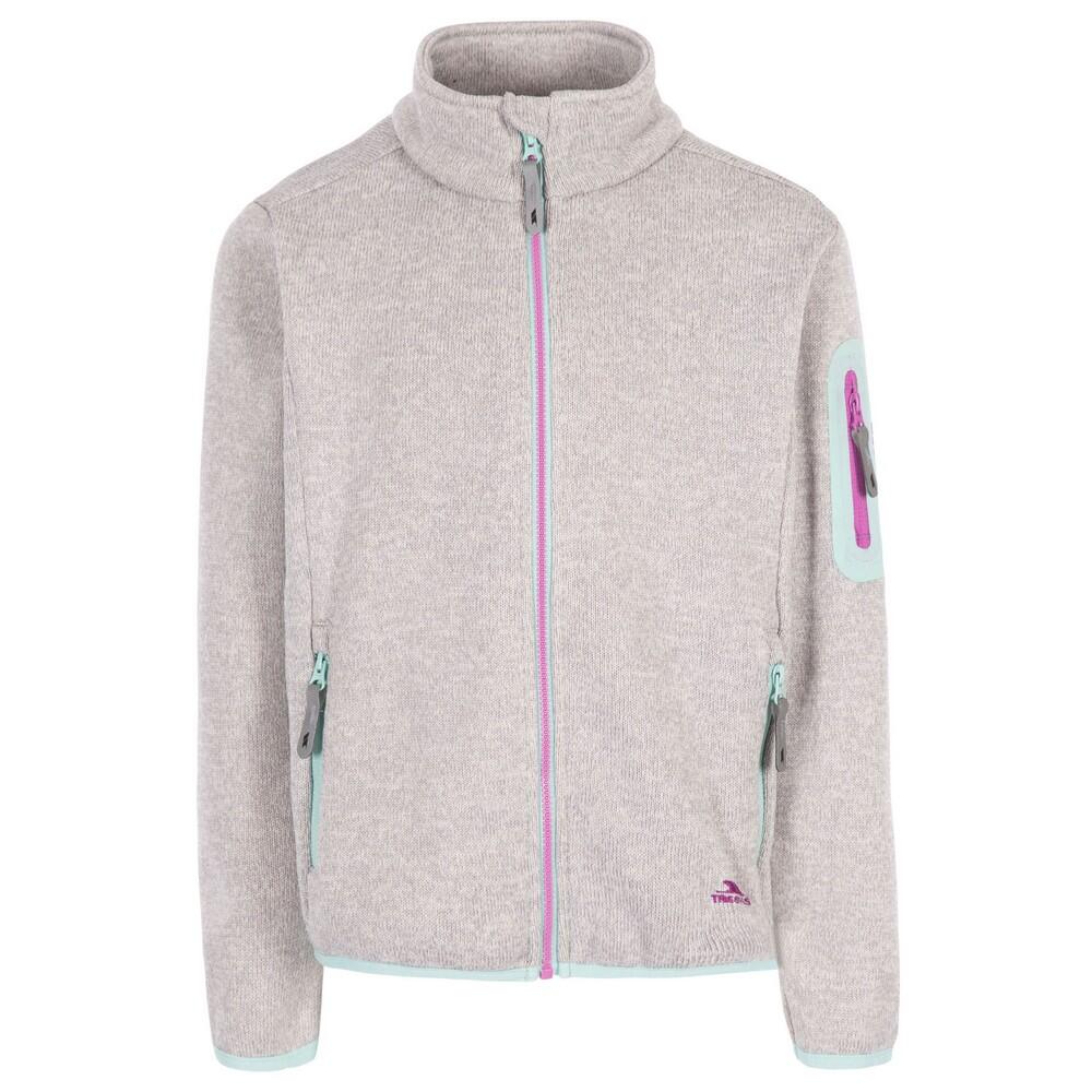 Children's WHISK fleece jacket (Light grey)