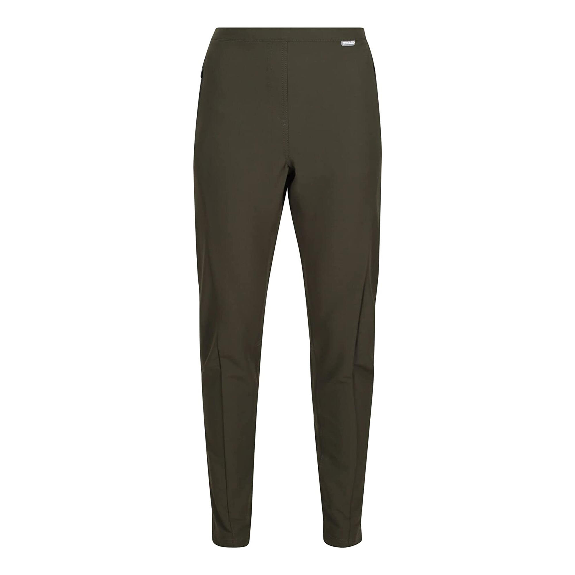 Pantaloni Kimberley Walsh Elasticizzata Escursionismo Donna Regatta Pentre Cachi |  Regatta