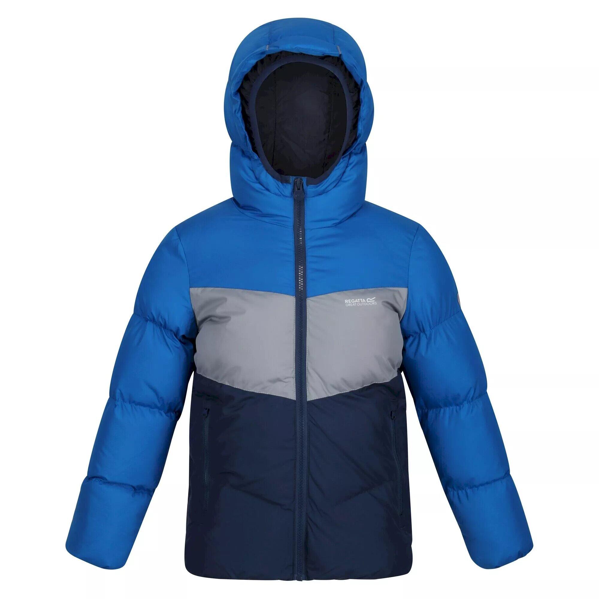 REGATTA Childrens/Kids Lofthouse VI Insulated Jacket (Sky Diver Blue/Storm Grey)