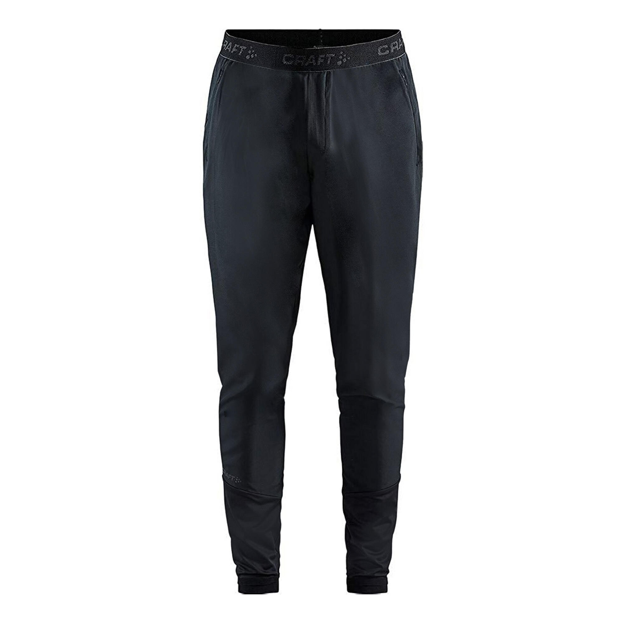 Mens ADV Essence Training Jogging Bottoms (Black) 1/4