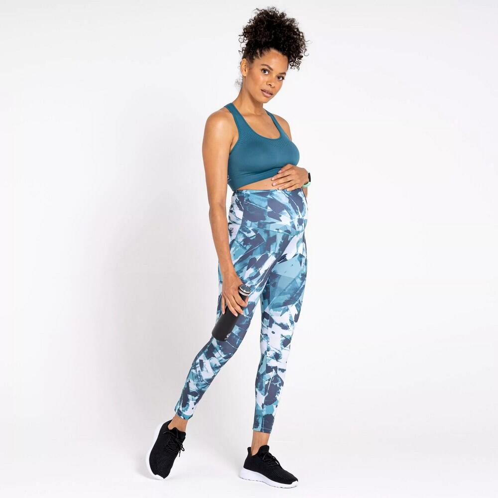 Womens/Ladies Influential II Printed Maternity Leggings (Dragonfly Ink) 4/5