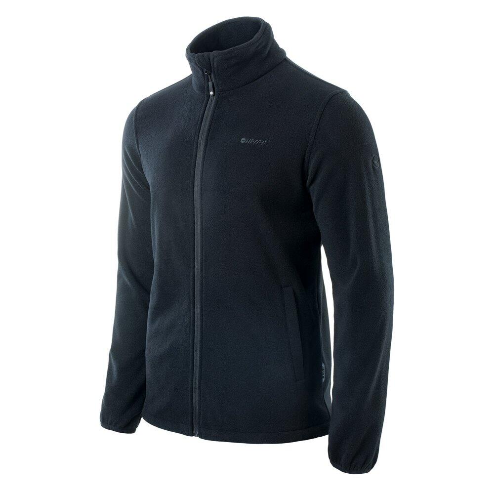 Giacca In Pile Logo Uomo Hi-Tec Henis Nero 3/3