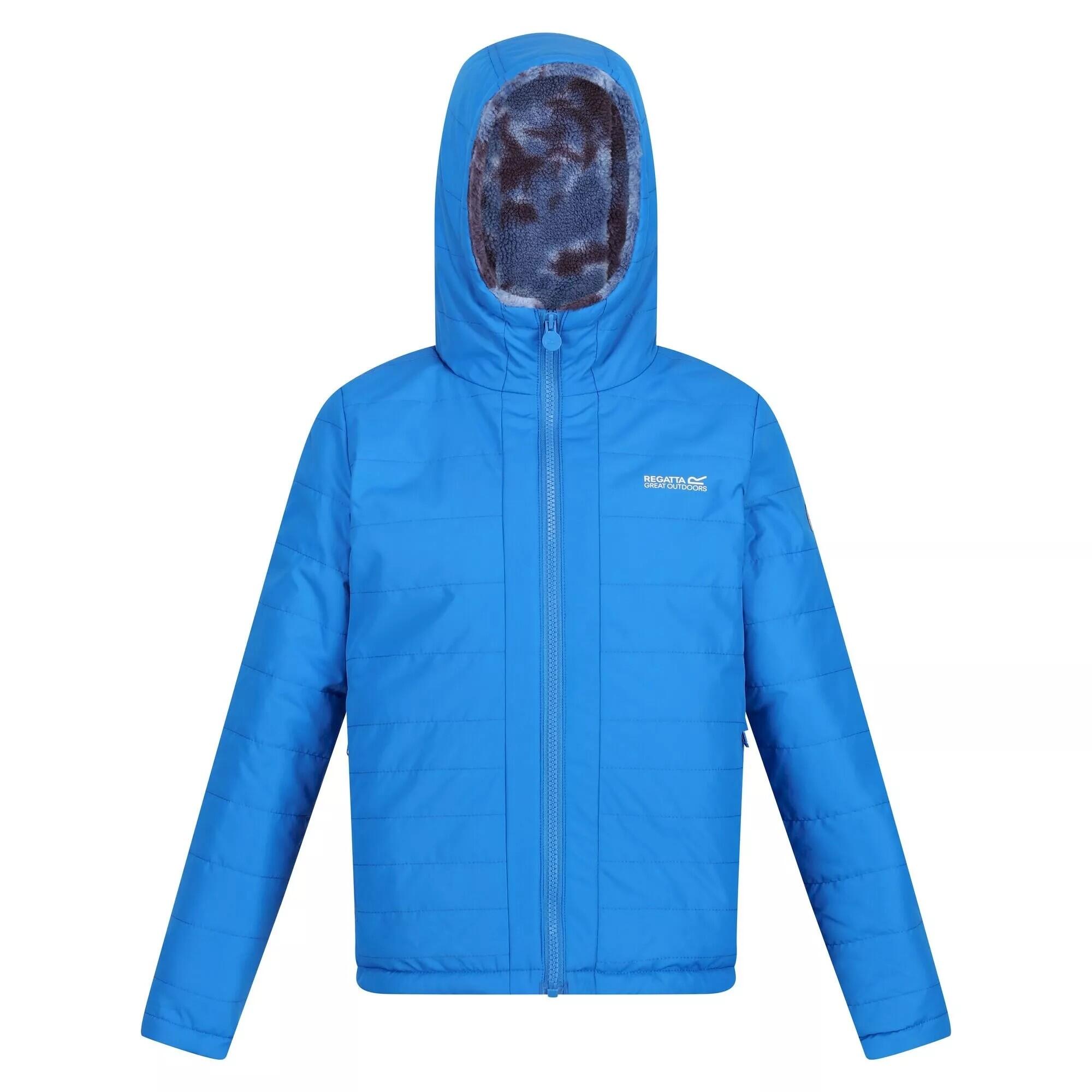 Childrens/Kids Spyra III Reversible Insulated Jacket (Sky Diver Blue/Admiral 1/5