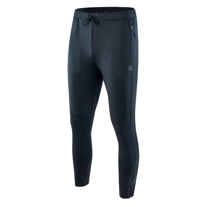 Pantaloni Da Jogging Uomo IQ Risme Antracite