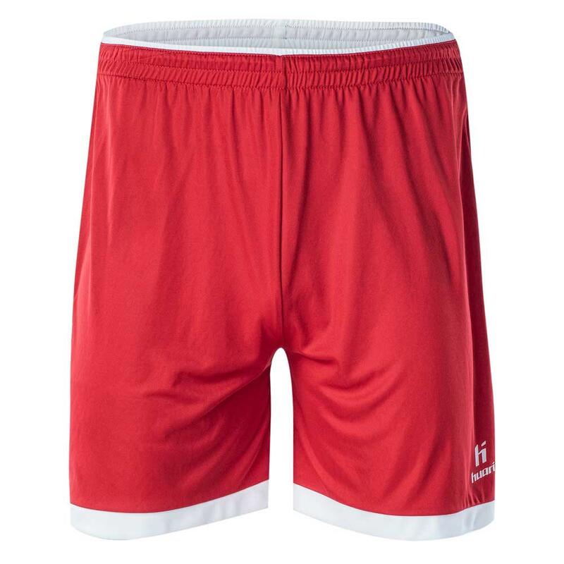 Pantaloncini Uomo Huari Barracas II Rosso Corsa Bianco Acceso