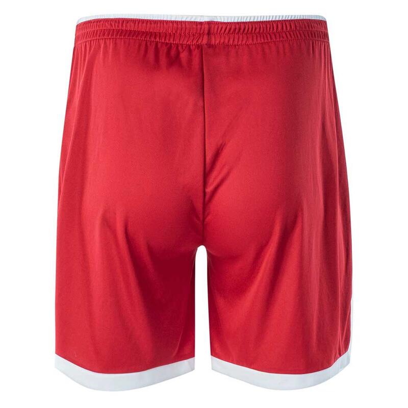 Pantaloncini Uomo Huari Barracas II Rosso Corsa Bianco Acceso