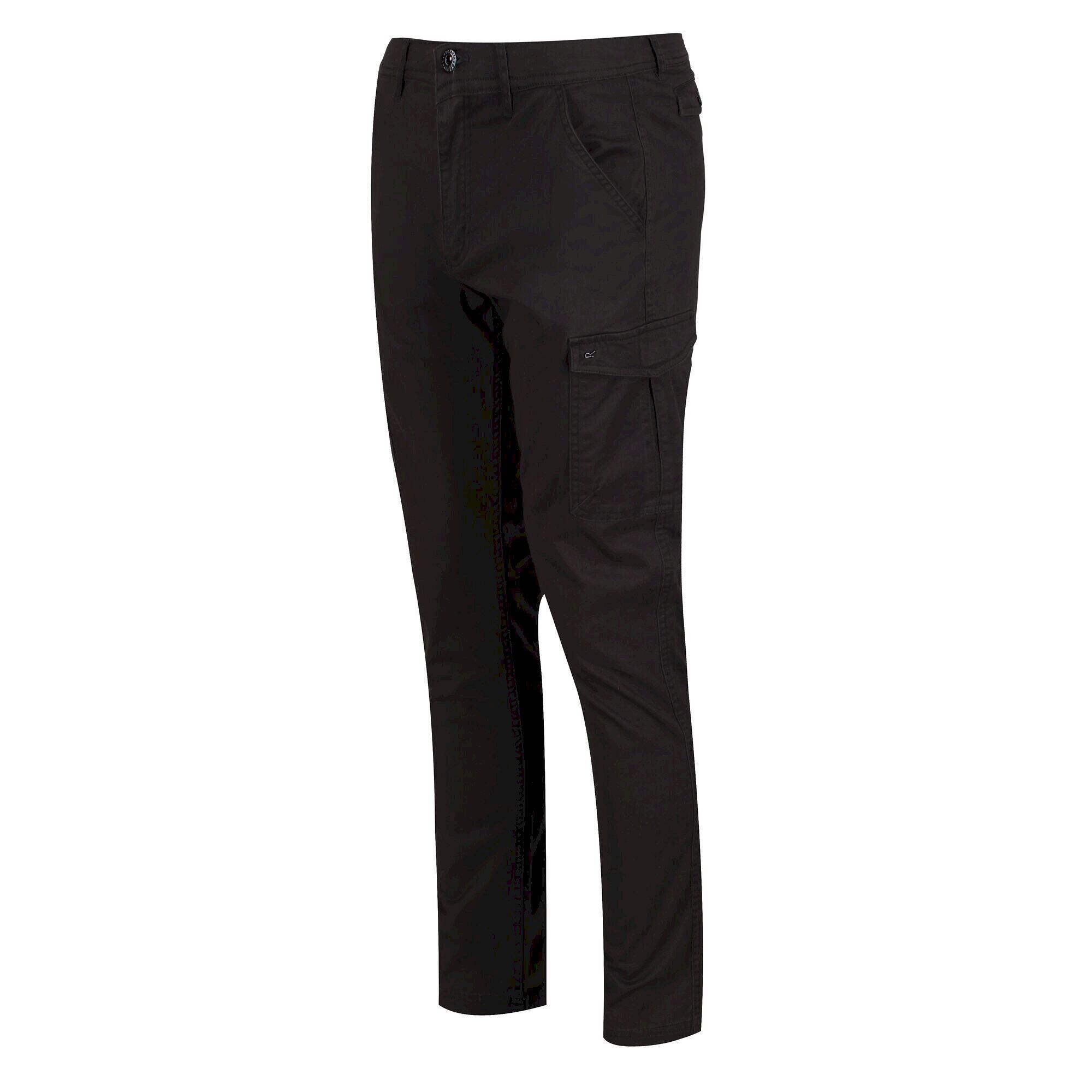 Mens Bryer II Cargo Trousers (Ash) 4/5