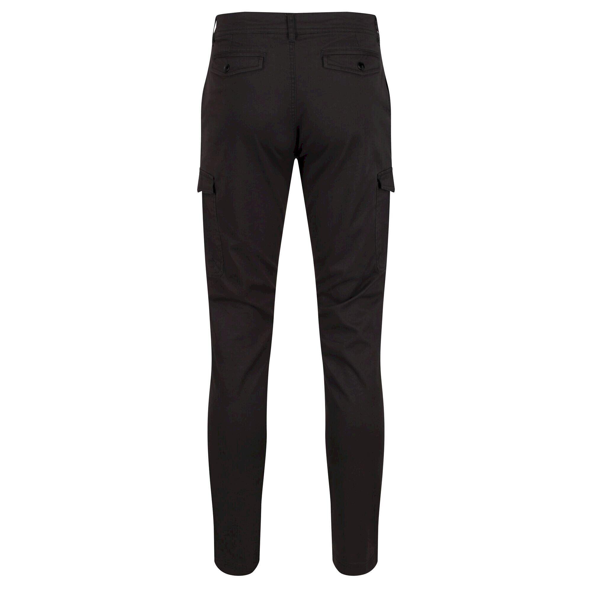 Mens Bryer II Cargo Trousers (Ash) 2/5