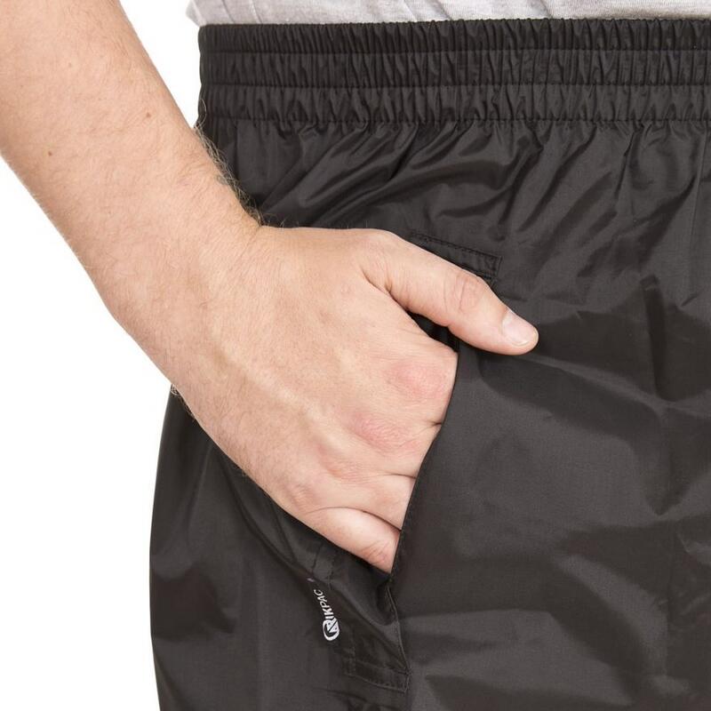 Pantalones Impermeables Qikpac para Mujer Negro