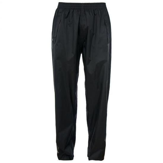 Pantaloni Impermeabili Ripiegabile Donna Trespass Qikpac Nero