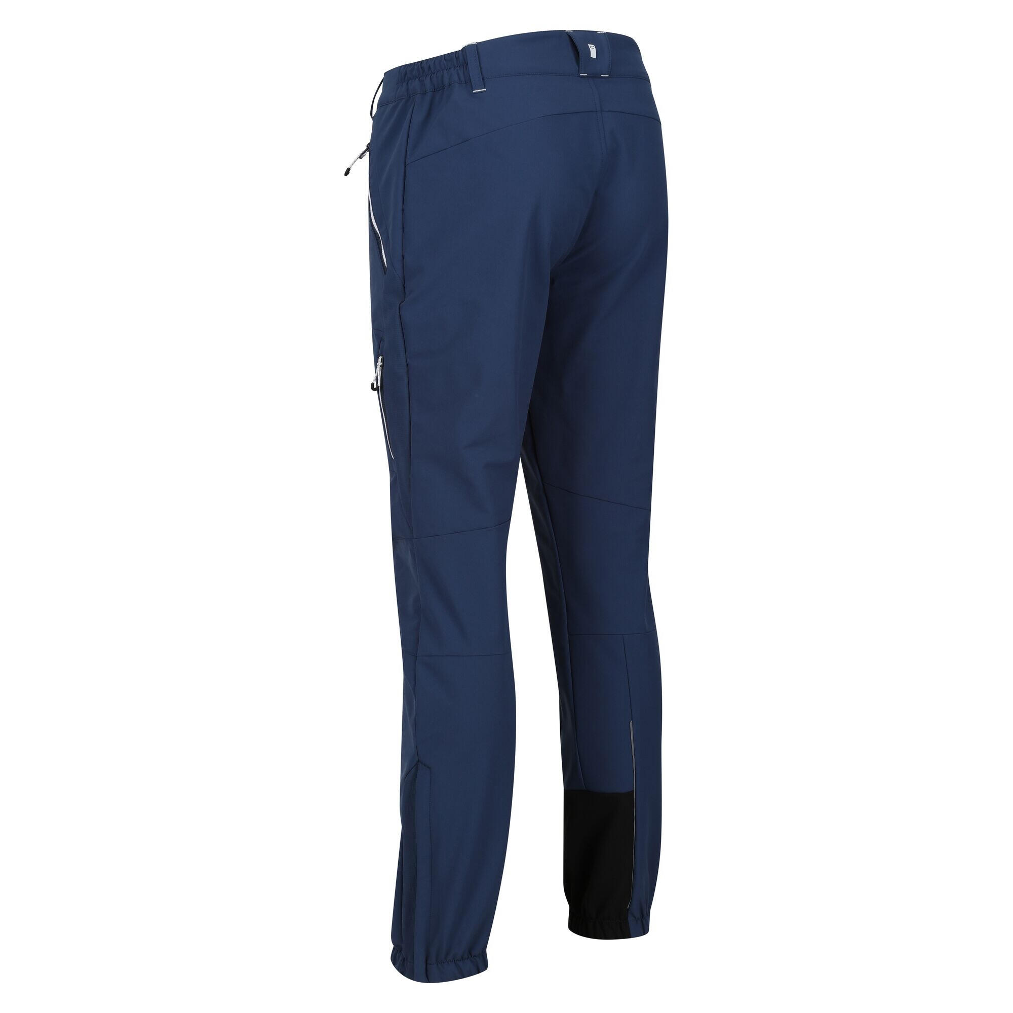 Mens Mountain Walking Trousers (Admiral Blue) 3/4