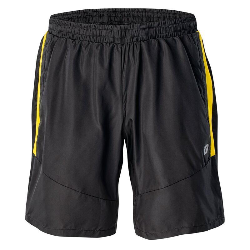 Pantaloncini Uomo IQ Daren Nero Cyber Yellow