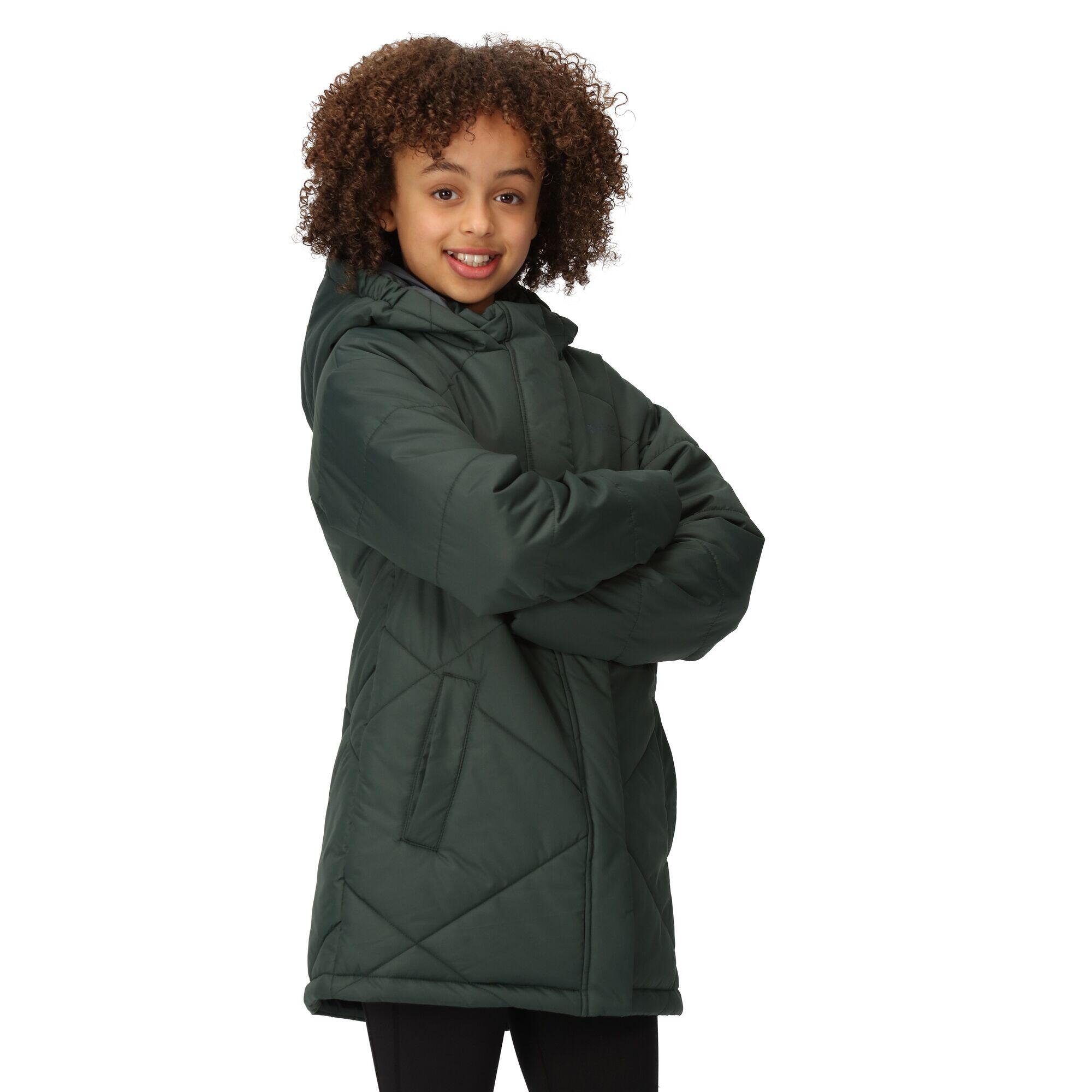 AVRIELLA Children's insulated jacket (Dark green)