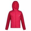 Veste KIELDER HYBRID Enfant (Rose fluo / Rose foncé)