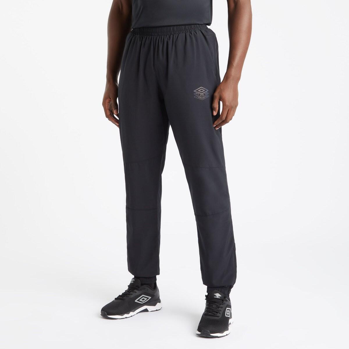 Mens Pro Training Woven Jogging Bottoms (Black) 4/4