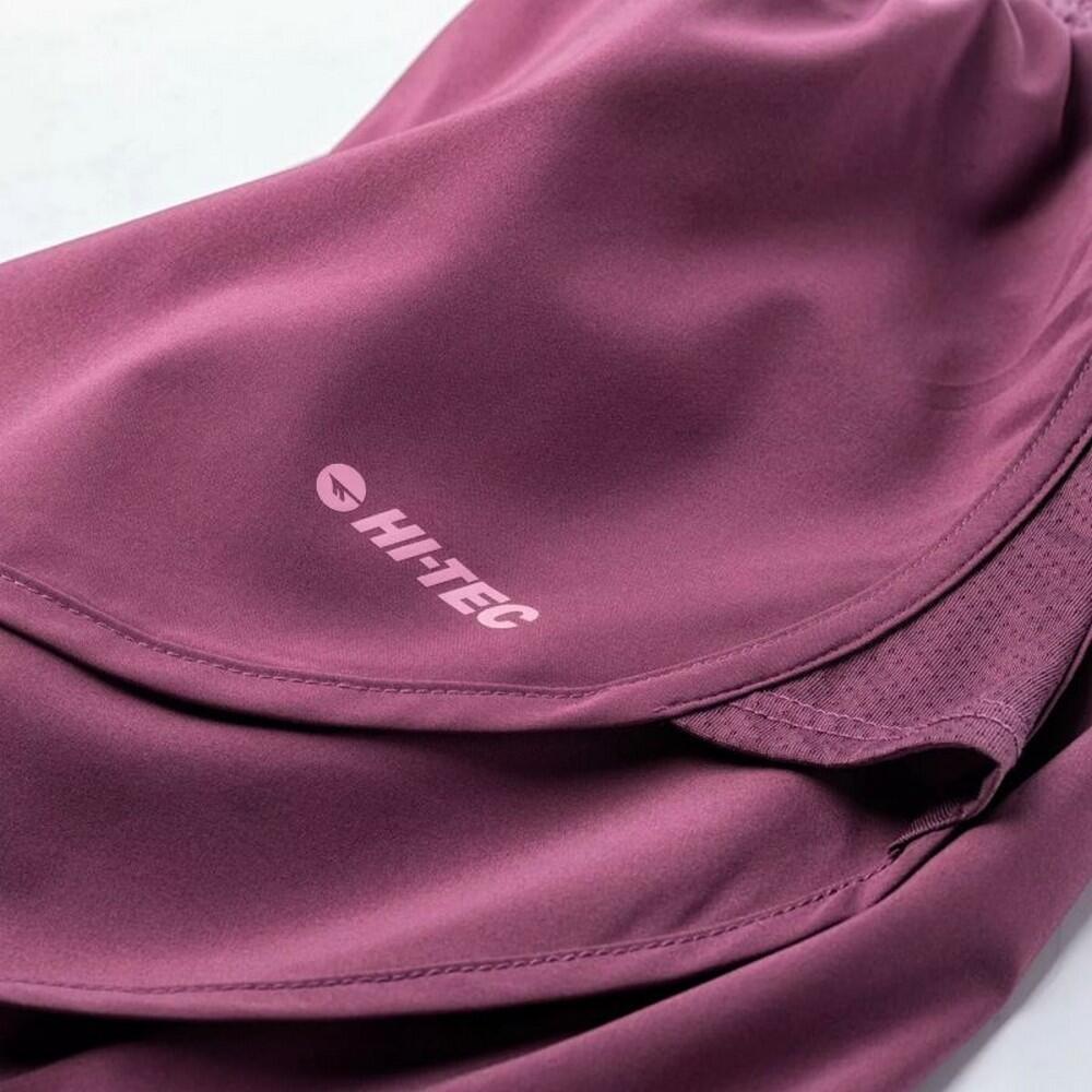 Short Entraînement LARIA Femme (Amarante / Mauve Rosé) 3/4