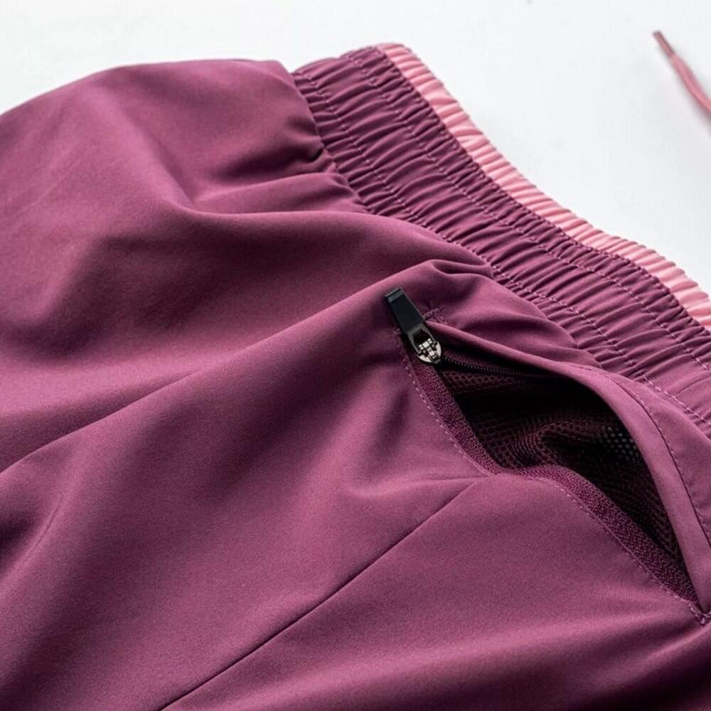 Short Entraînement LARIA Femme (Amarante / Mauve Rosé) 4/4
