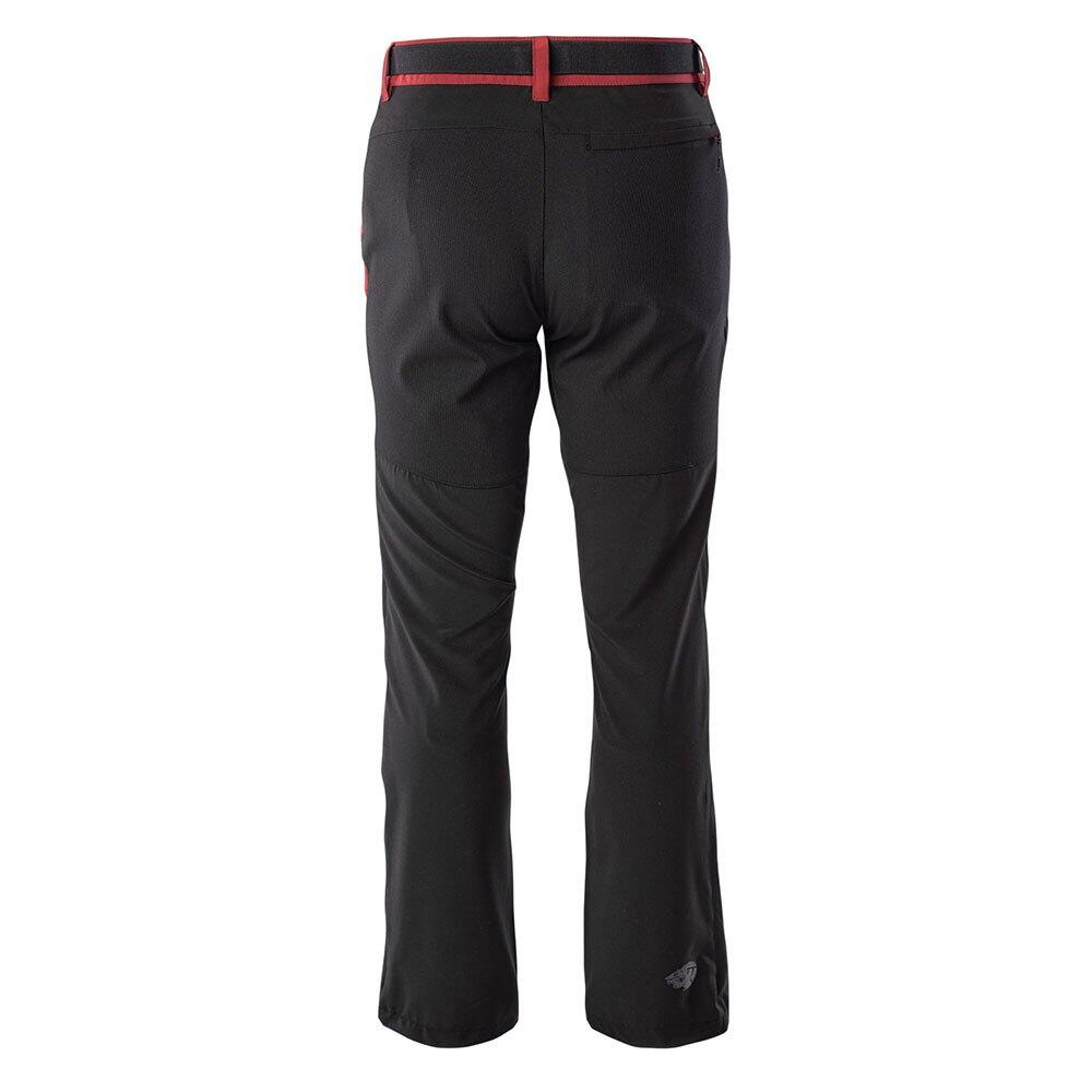 Mens Avilo Hiking Trousers (Black/Sundried Tomato) 2/4