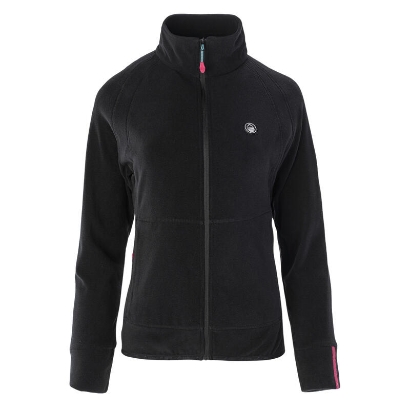 Dames Rachele Fleece Jas (Zwart)