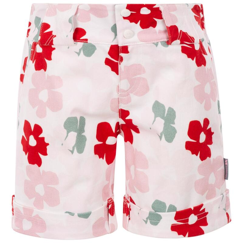 Meisjes Tangible Bloemen Shorts (Rood/Roze/Groen)