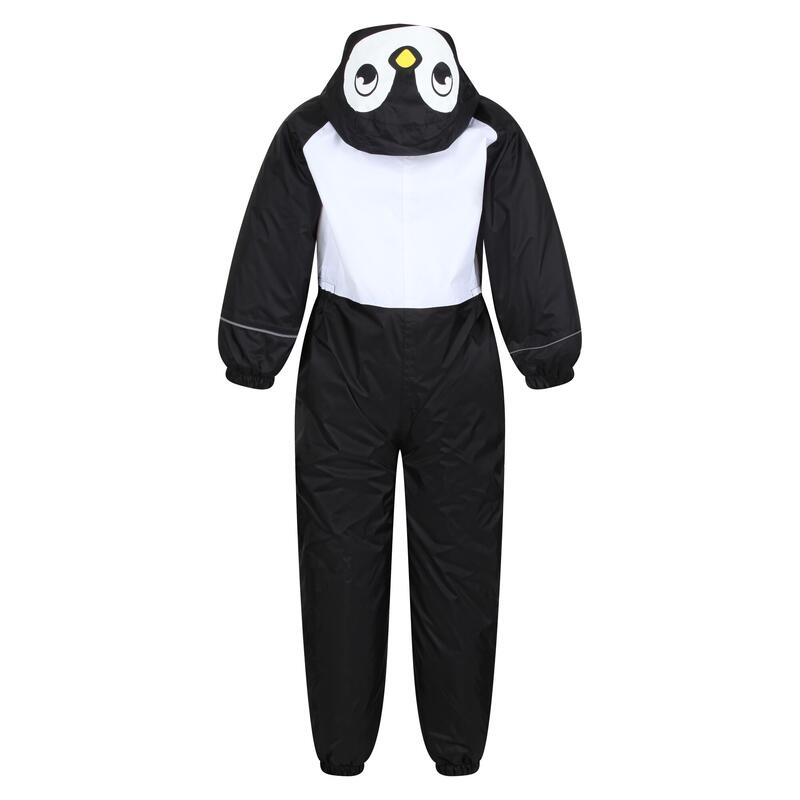 Traje Impermeable Mudplay III Pingüino para Niños/Niñas Negro