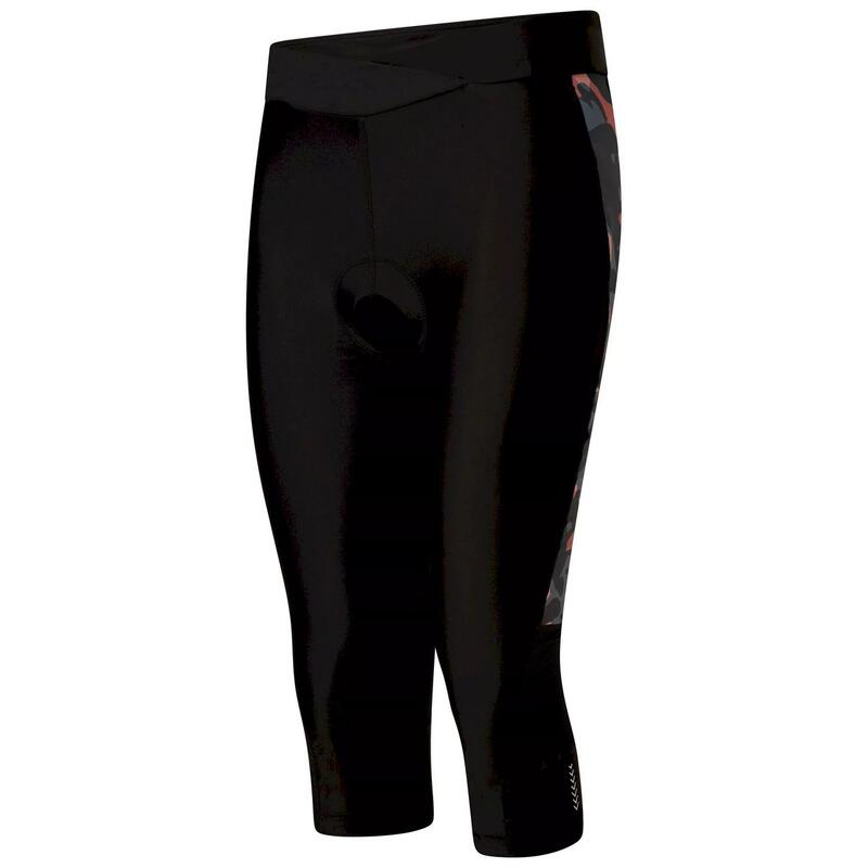 Leggings Capri Gel Worldly Mulher Preto / Rosa Pó