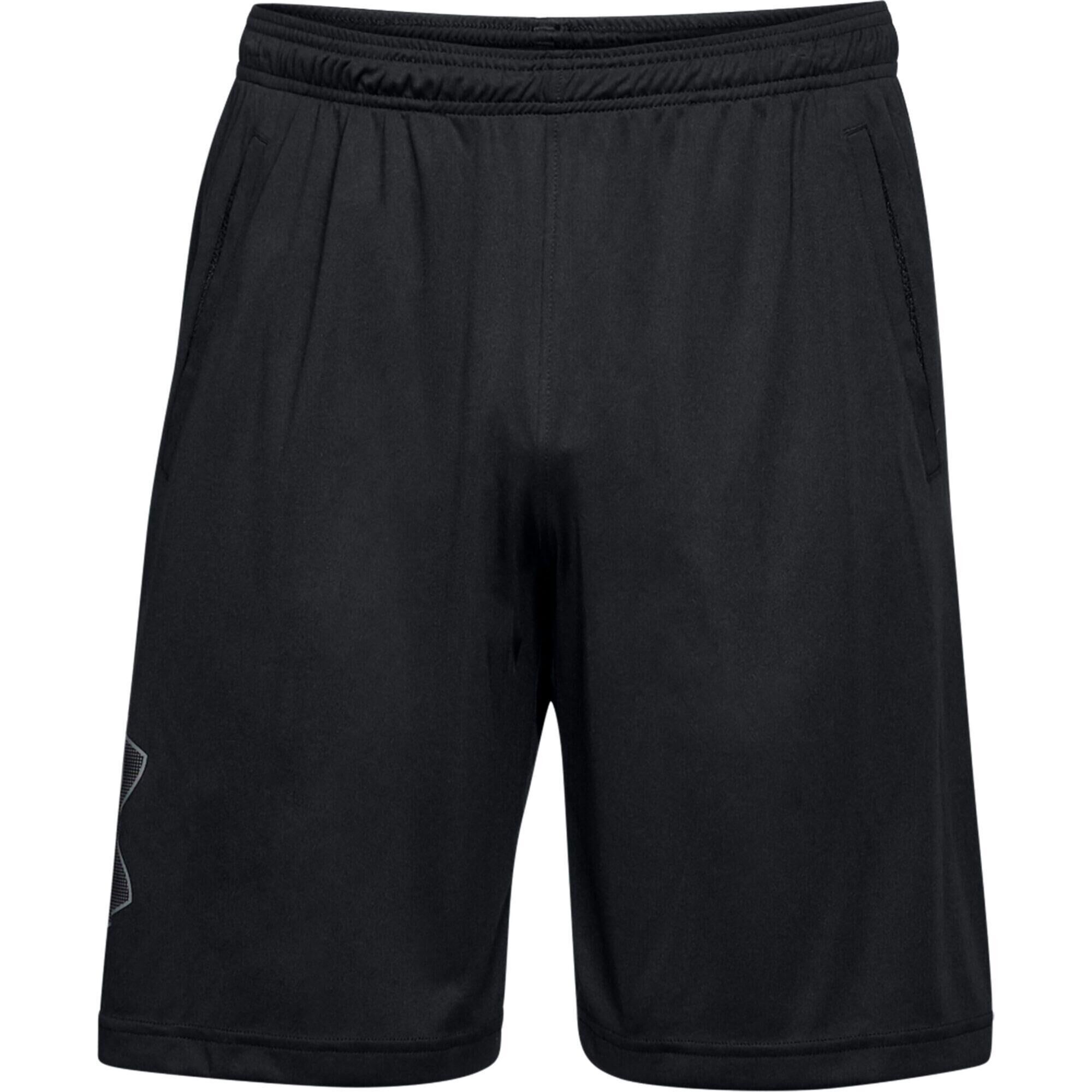 UNDER ARMOUR Mens Tech Shorts (Black/Light Graphite)