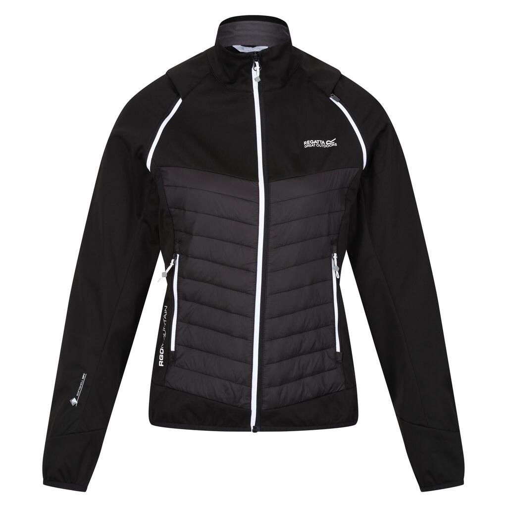 Womens/Ladies Steren Hybrid Jacket (Black)