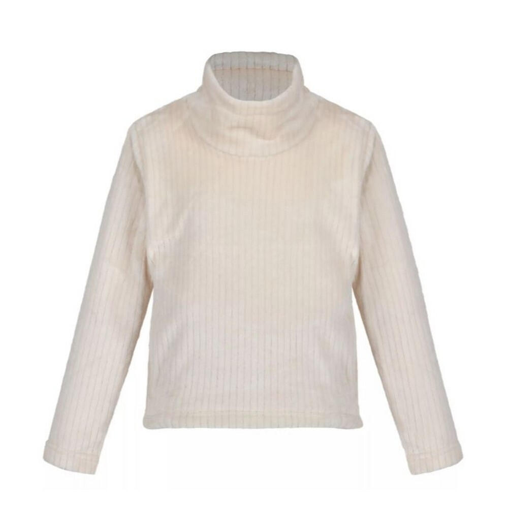 Childrens/Kids Anwen Fluffy Fleece Top (Light Vanilla) 1/4