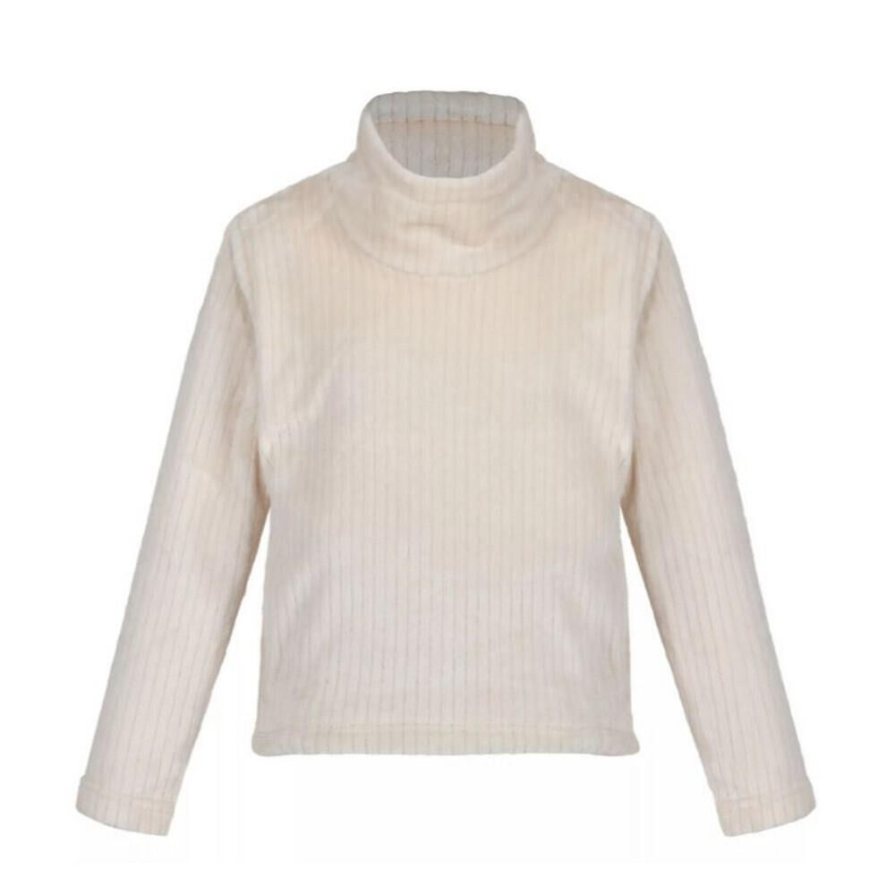 REGATTA Childrens/Kids Anwen Fluffy Fleece Top (Light Vanilla)