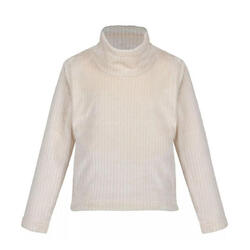 Kinder/Kinder Anwen Fluffy Fleece Top (Lichte vanille)