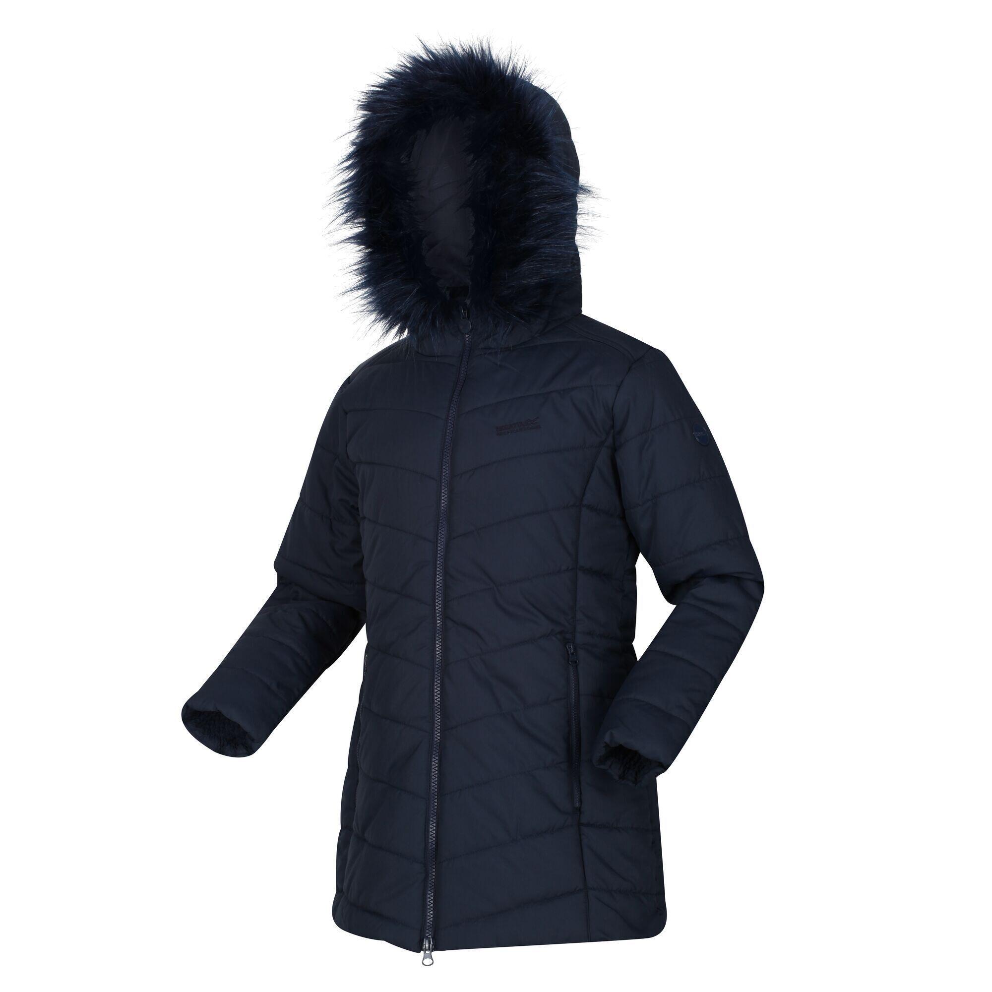 Childrens/Kids Fabrizia Insulated Jacket (Navy) 4/5