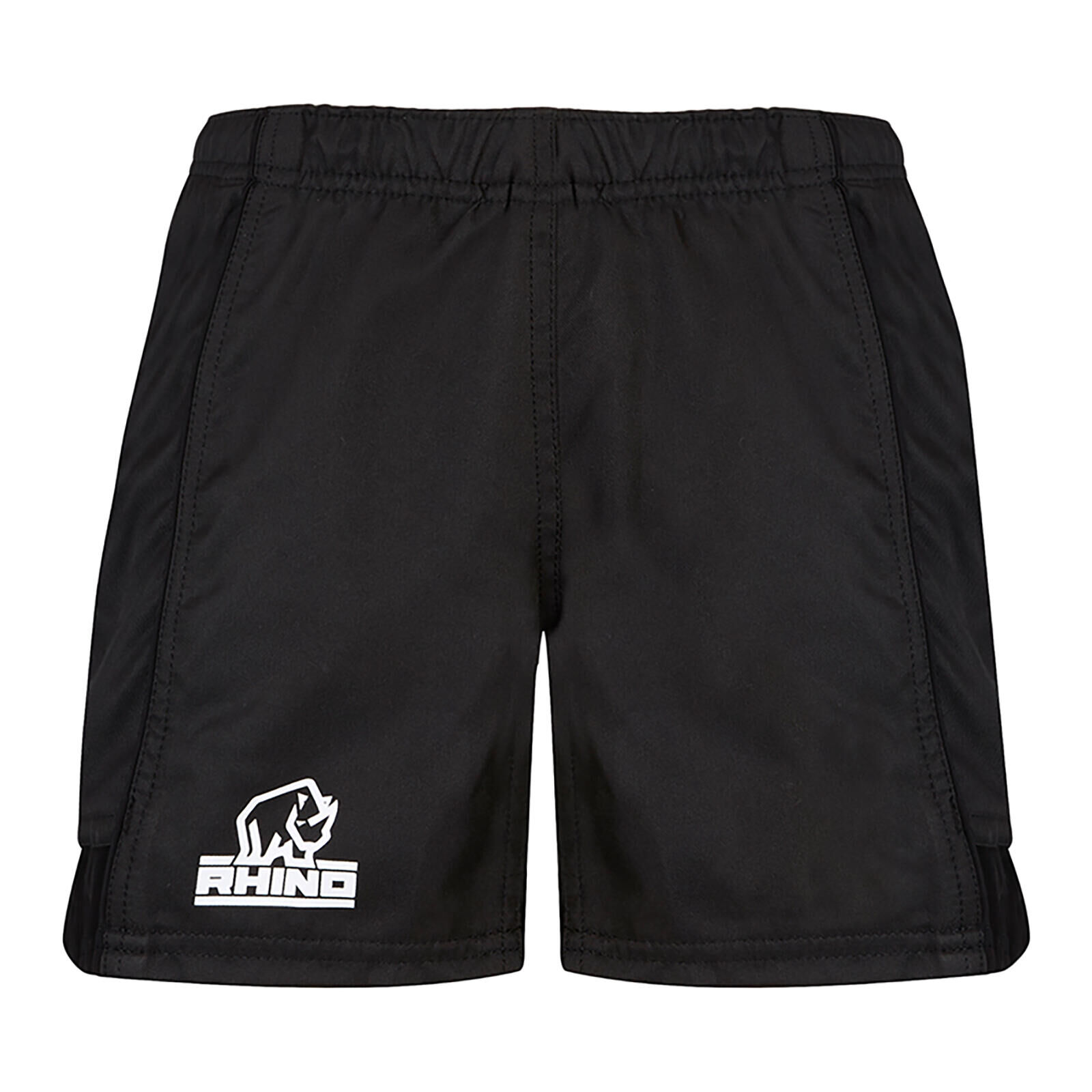 RHINO Mens Auckland Rugby Shorts (Black)