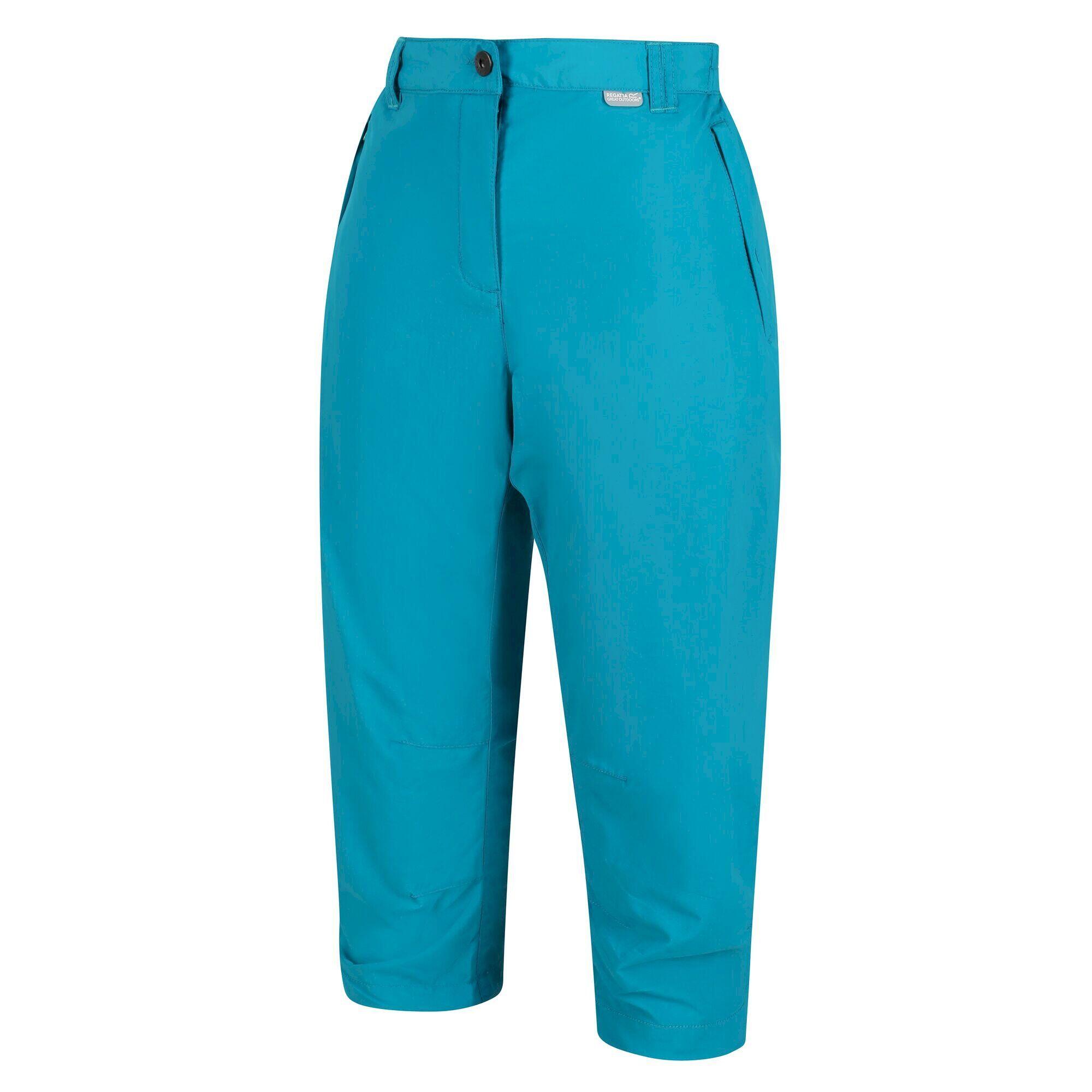 Pantaloni corti CHASKA da donna (turchese chiaro)