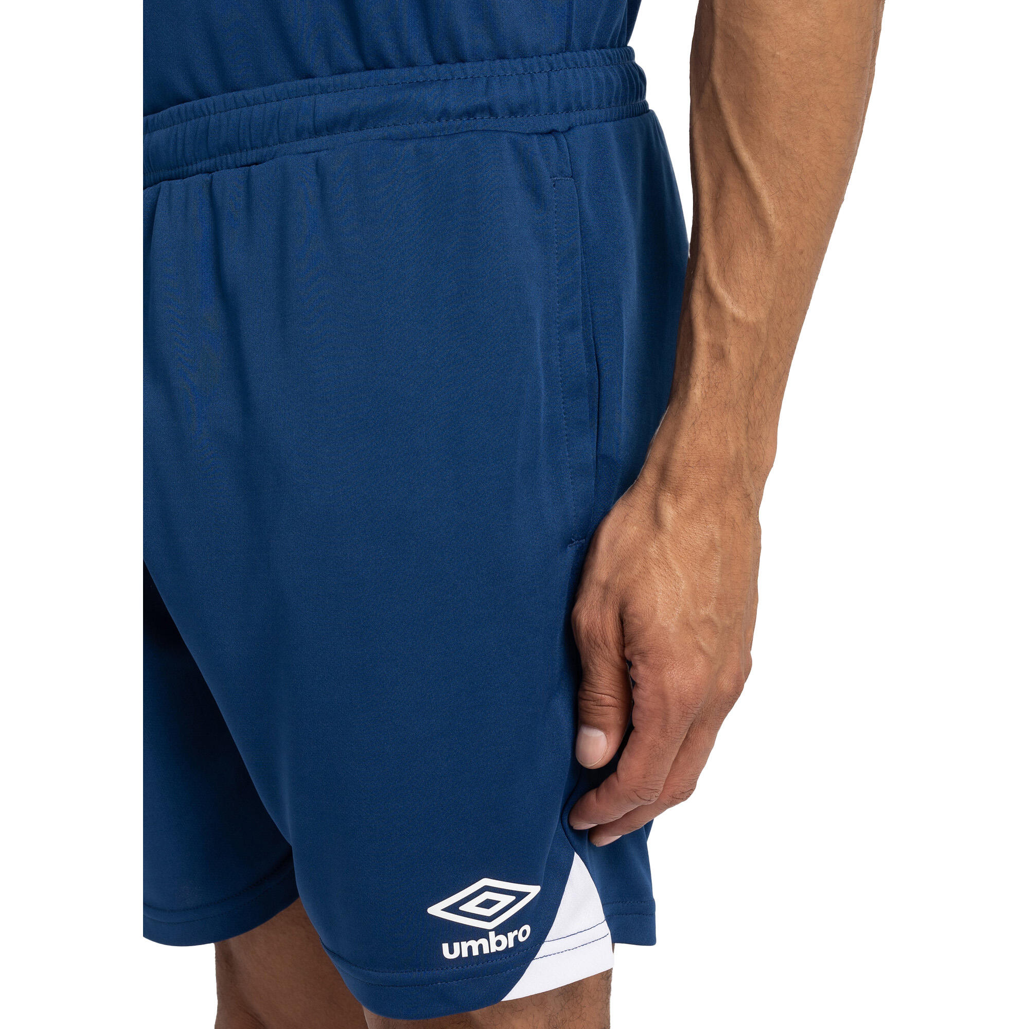 Mens Total Training Shorts (Navy/White) 2/3