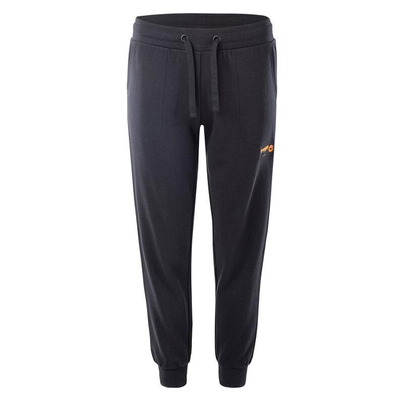 Kinder/Kids Omio Joggingbroek (Zwart gemêleerd)